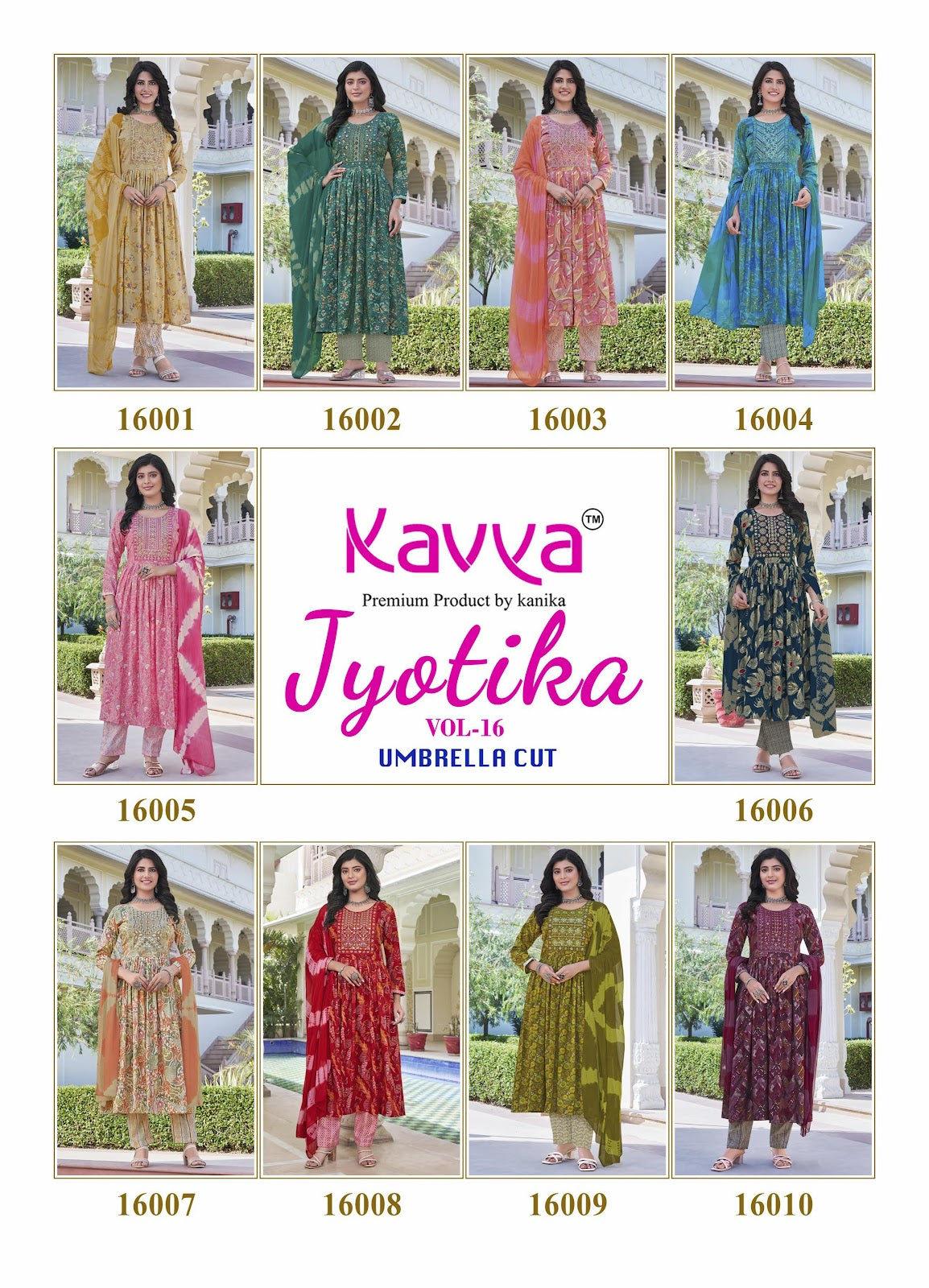 Jyotika 16 Kavya Capsule Print Readymade Suits Wholesale Price