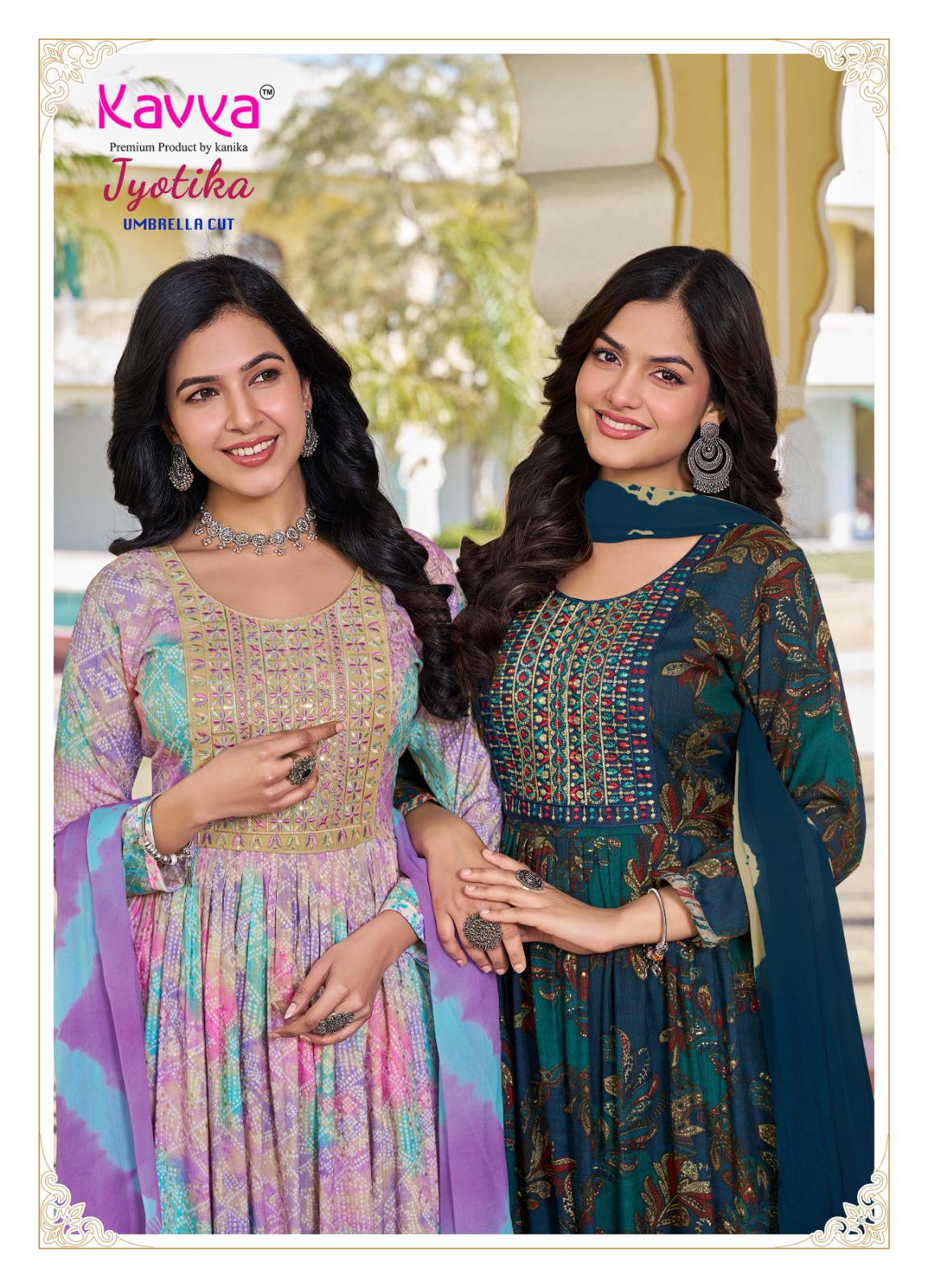 Jyotika Vol 13 Kavya Capsule Readymade Pant Style Suits Wholesaler Gujarat
