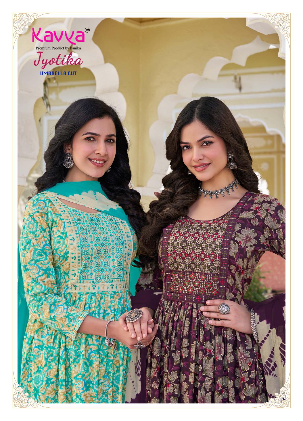 Jyotika Vol 13 Kavya Capsule Readymade Pant Style Suits Wholesaler Gujarat