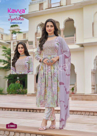 Jyotika Vol 22 Kavya Capsule Readymade Pant Style Suits Wholesaler Gujarat