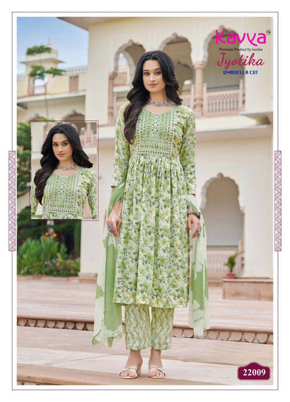 Jyotika Vol 22 Kavya Capsule Readymade Pant Style Suits Wholesaler Gujarat