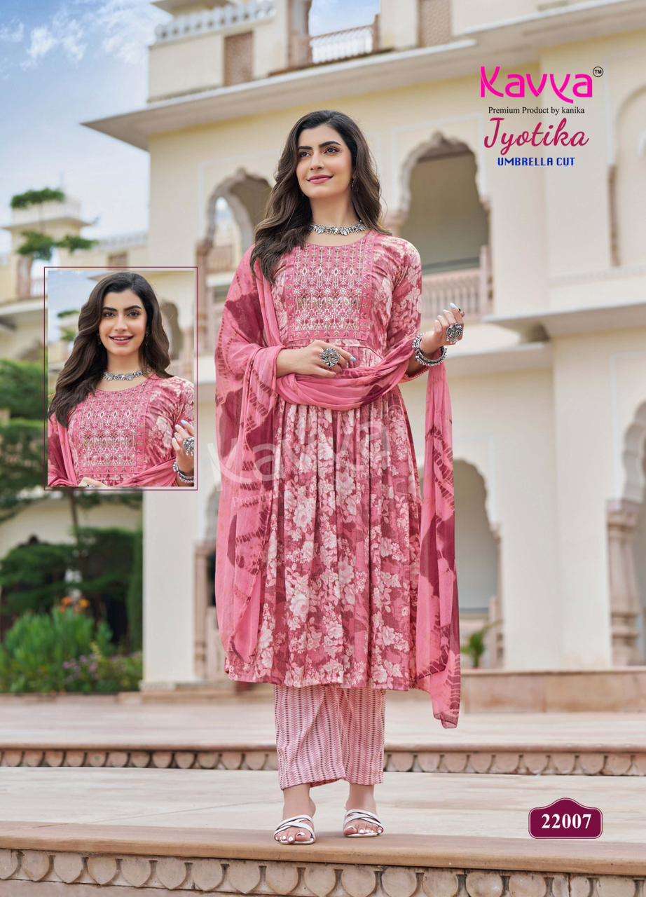Jyotika Vol 22 Kavya Capsule Readymade Pant Style Suits Wholesaler Gujarat