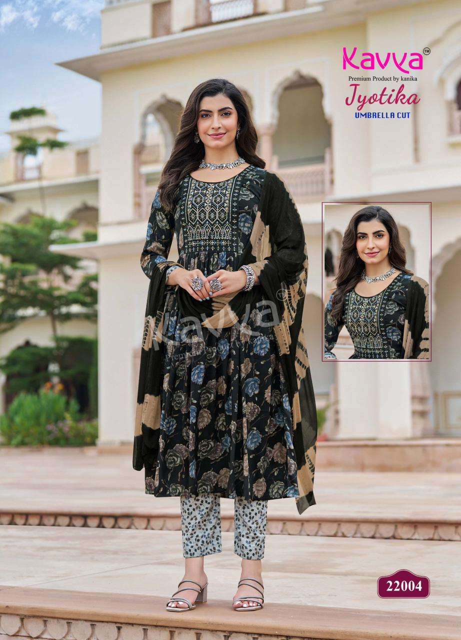 Jyotika Vol 22 Kavya Capsule Readymade Pant Style Suits Wholesaler Gujarat
