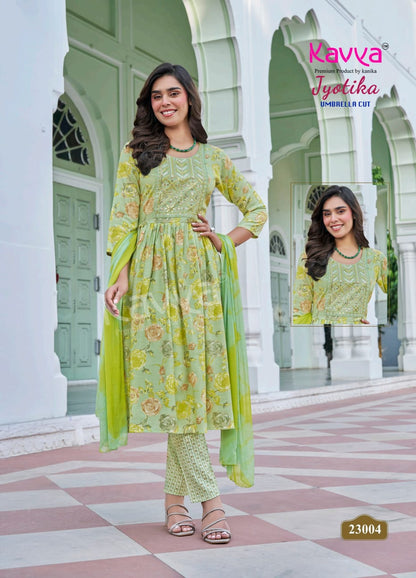Jyotika Vol 23 Kavya Capsule Readymade Pant Style Suits Wholesaler Ahmedabad