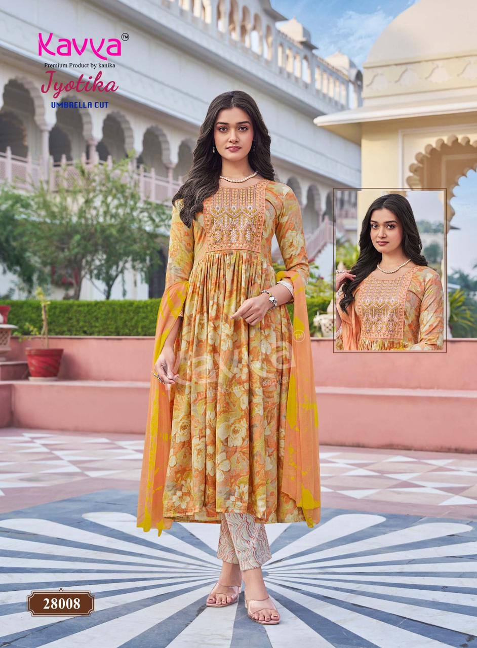 Jyotika Vol 28 Kavya Capsule Readymade Pant Style Suits Wholesale Price