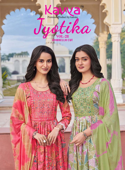 Jyotika Vol 28 Kavya Capsule Readymade Pant Style Suits Wholesale Price