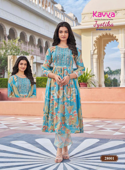 Jyotika Vol 28 Kavya Capsule Readymade Pant Style Suits Wholesale Price