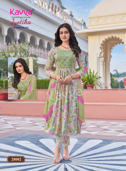 Jyotika Vol 28 Kavya Capsule Readymade Pant Style Suits Wholesale Price