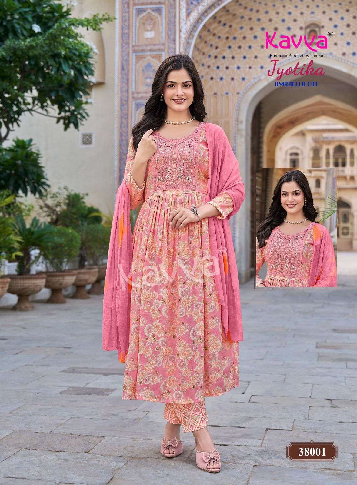 Jyotika Vol 38 Kavya Capsule Readymade Pant Style Suits Exporter India