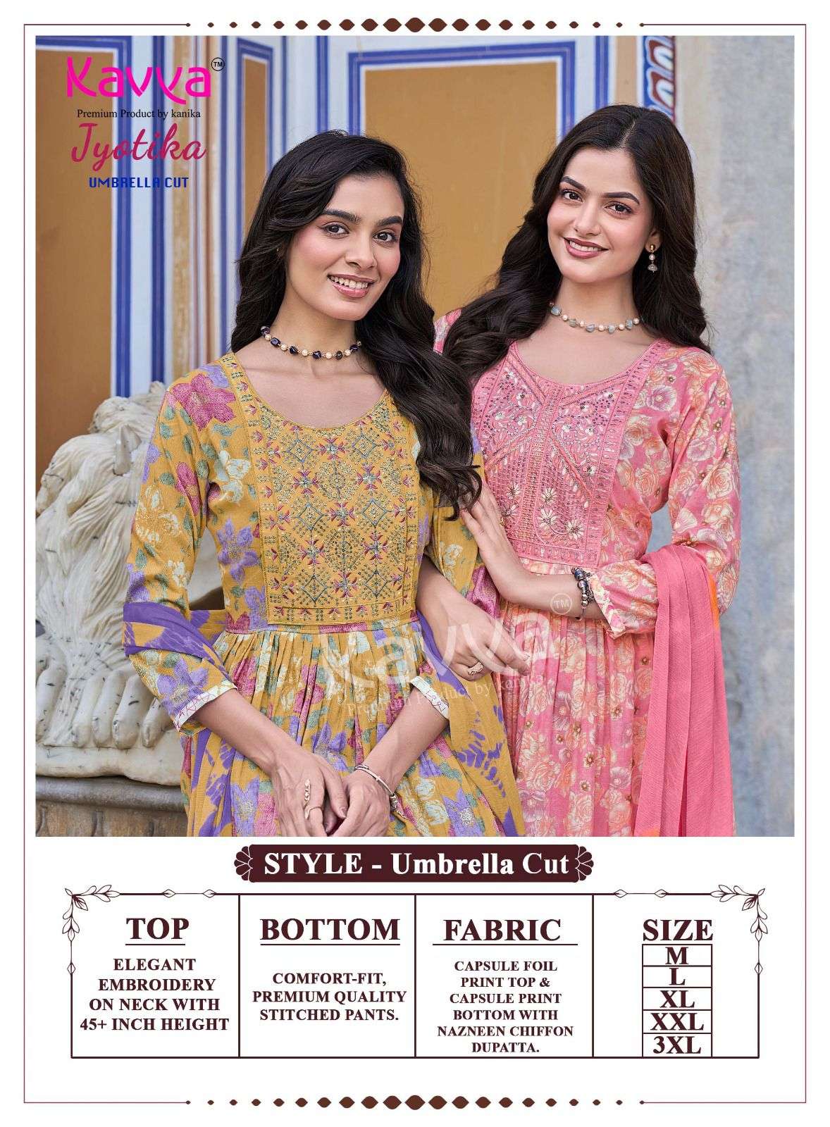 Jyotika Vol 38 Kavya Capsule Readymade Pant Style Suits Exporter India