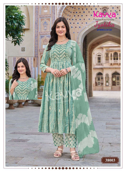Jyotika Vol 38 Kavya Capsule Readymade Pant Style Suits Exporter India