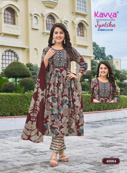 Jyotika Vol 40 Kavya Capsule Readymade Pant Style Suits Wholesale Rate