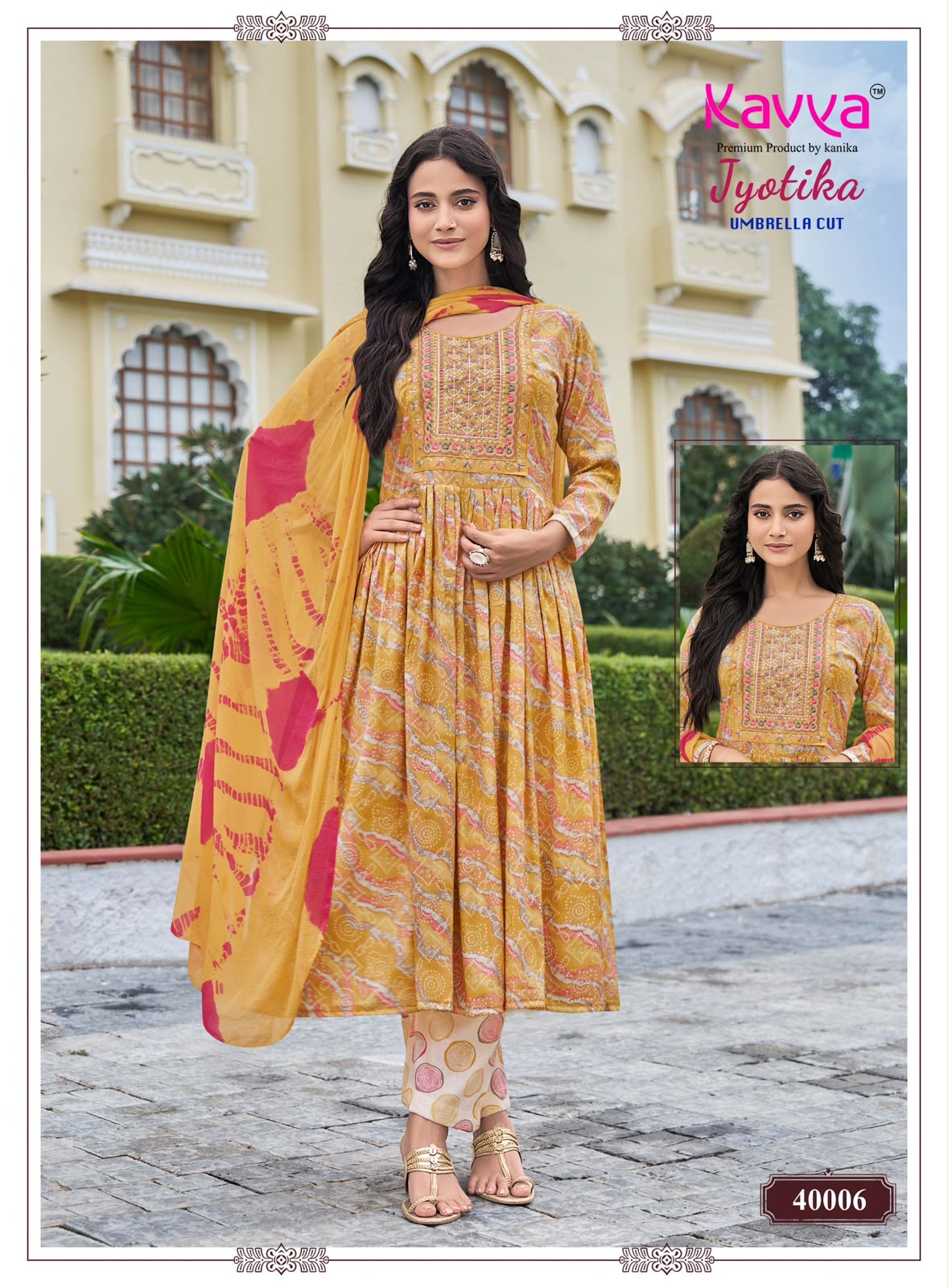 Jyotika Vol 40 Kavya Capsule Readymade Pant Style Suits Wholesale Rate