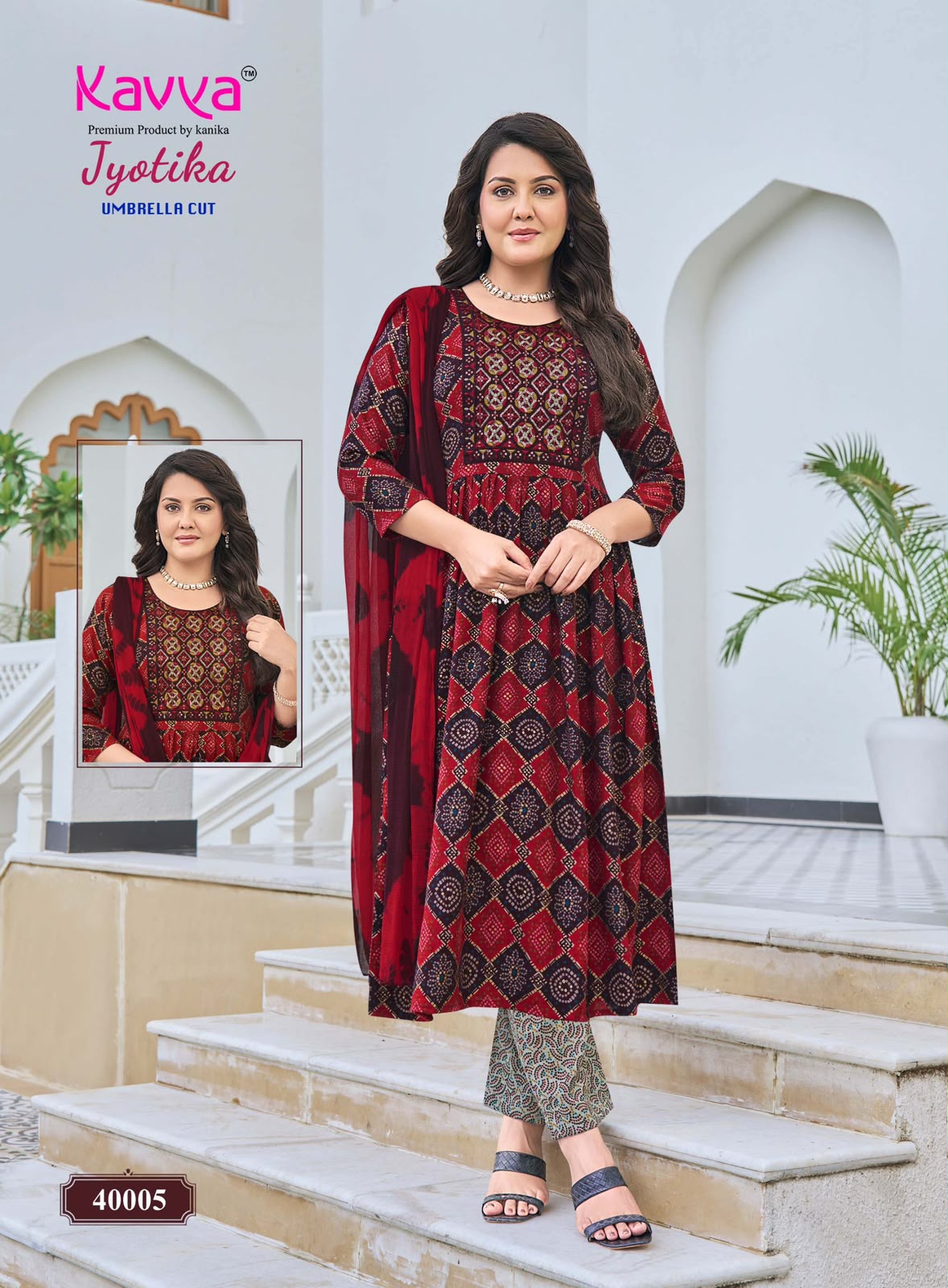 Jyotika Vol 40 Kavya Capsule Readymade Pant Style Suits Wholesale Rate
