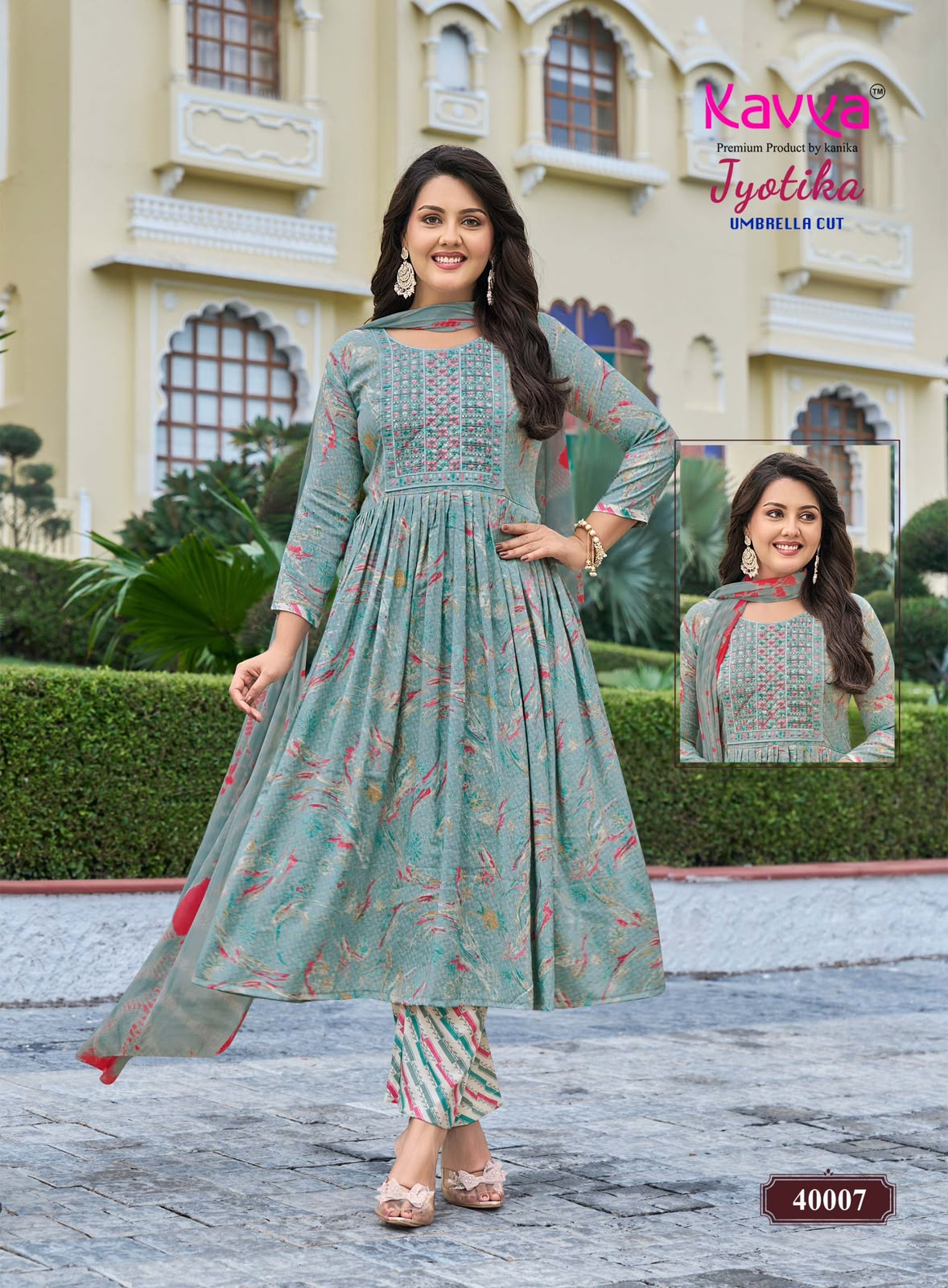 Jyotika Vol 40 Kavya Capsule Readymade Pant Style Suits Wholesale Rate