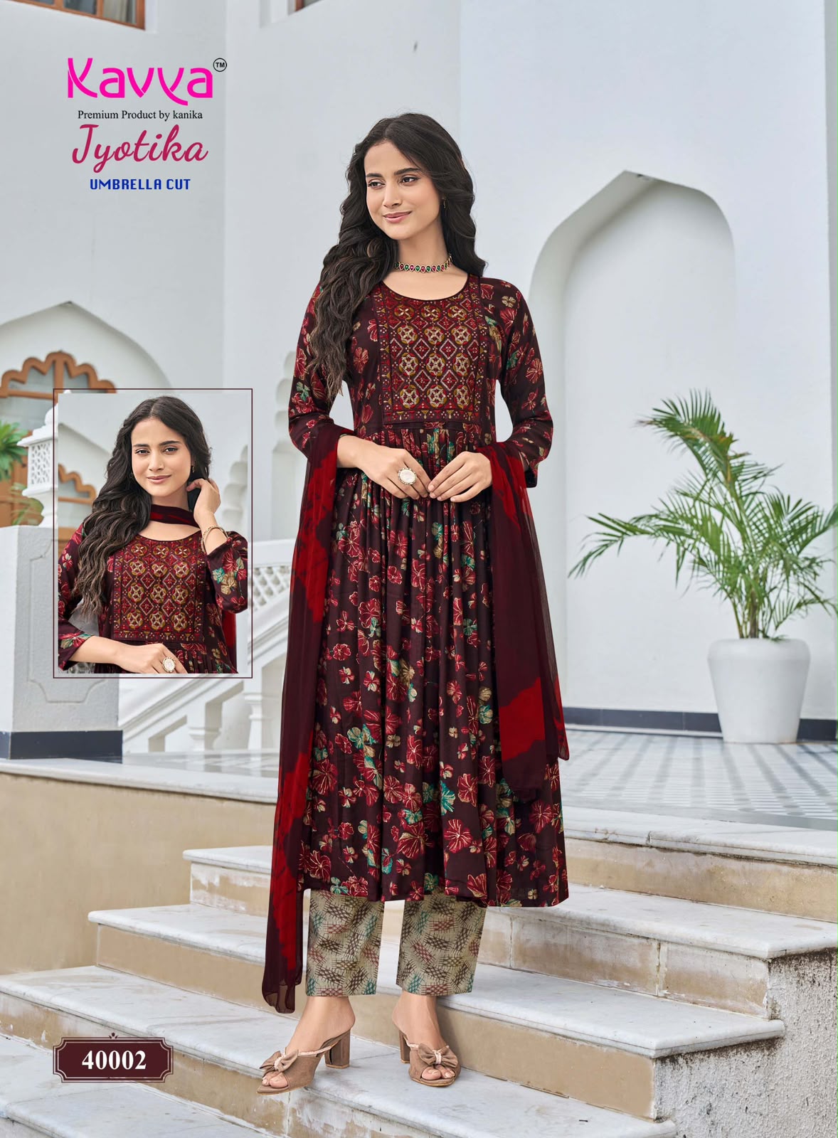 Jyotika Vol 40 Kavya Capsule Readymade Pant Style Suits Wholesale Rate