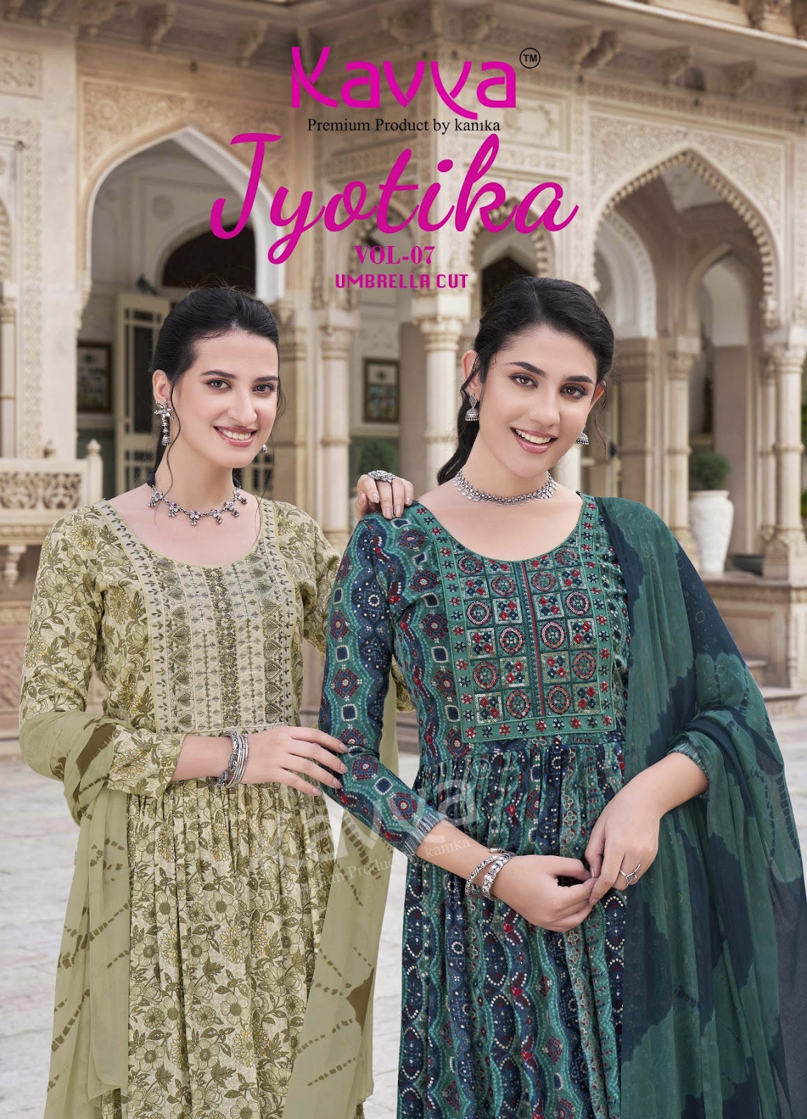 Jyotika Vol 7 Kavya Capsule Readymade Pant Style Suits Wholesale Price