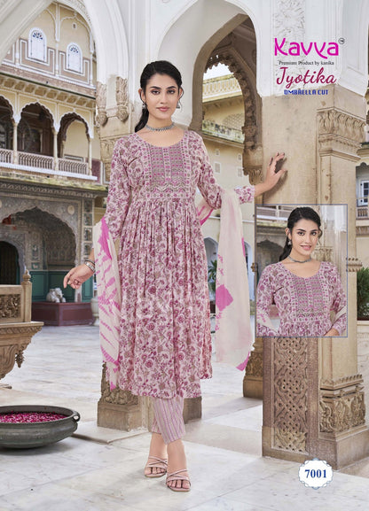 Jyotika Vol 7 Kavya Capsule Readymade Pant Style Suits Wholesale Price