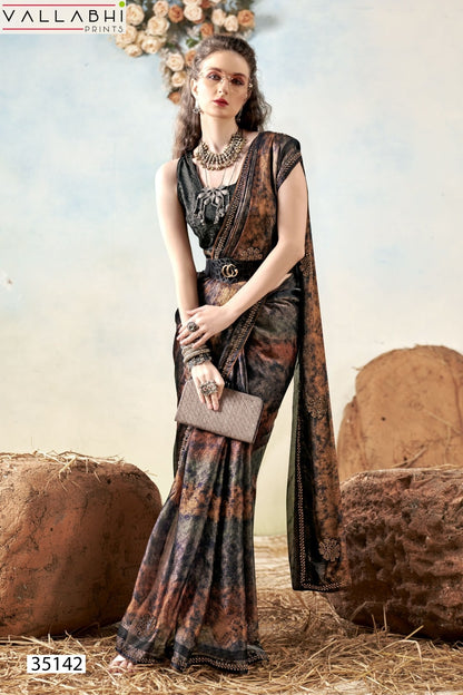 Jyotini Vallabhi Prints Brasso Sarees Manufacturer