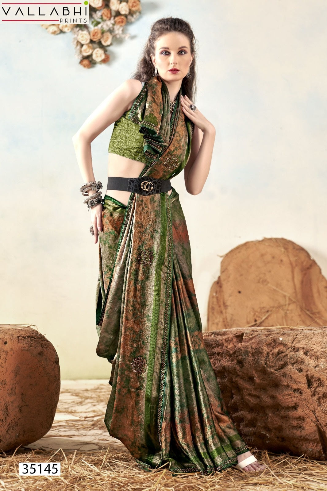 Jyotini Vallabhi Prints Brasso Sarees Manufacturer