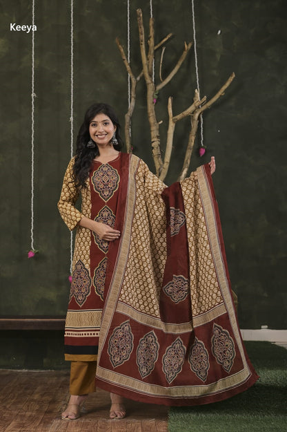K3664 Keeya Readymade Cotton Pant Suits Wholesale