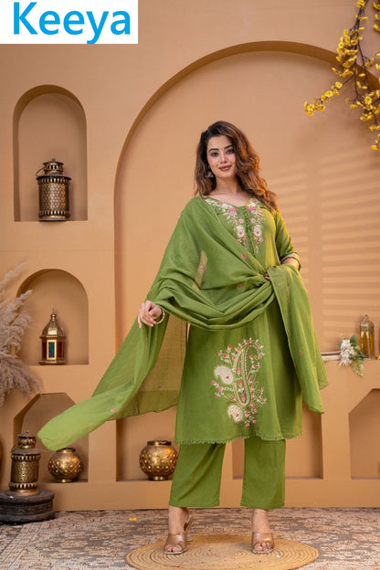 K3667 Cotton Keeya Readymade Anarkali Suits Manufacturer