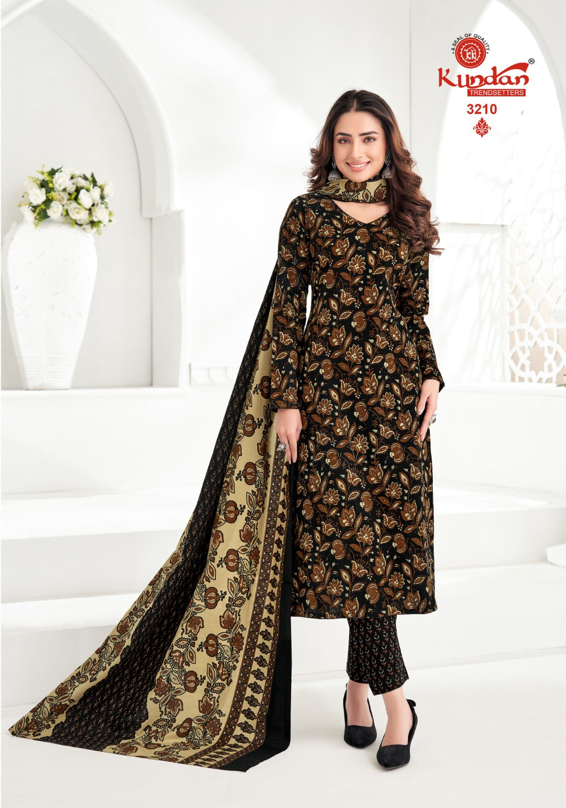 K4U Vol 32 Kundan Cotton Dress Material Wholesaler India