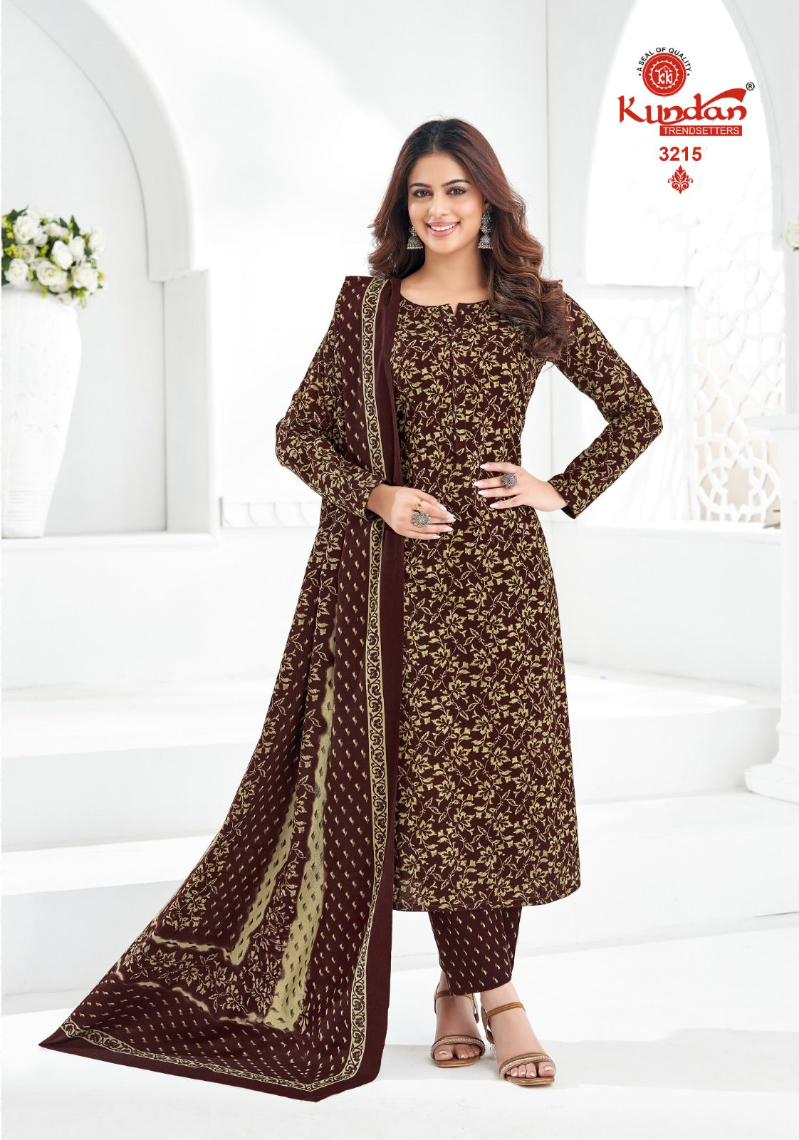 K4U Vol 32 Kundan Cotton Dress Material Wholesaler India