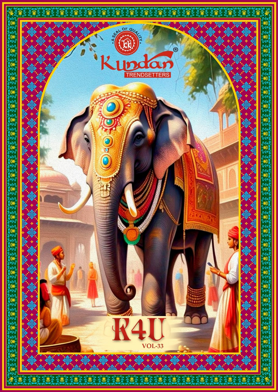 K4U Vol 33 Kundan Pure Cotton Readymade Cotton Pant Suits Manufacturer