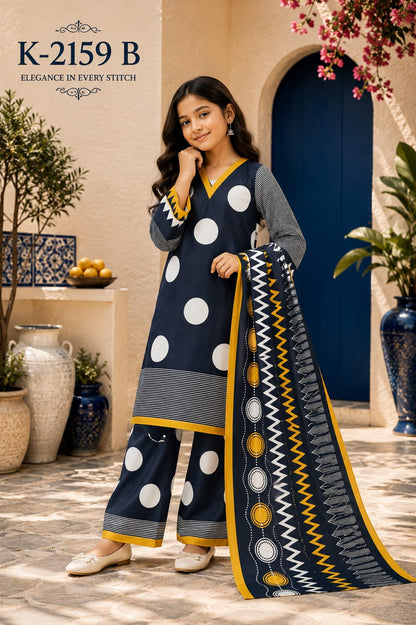 K 2159 The Wonder Woman Mal Satin Girls Readymade Pant Suits Exporter Ahmedabad