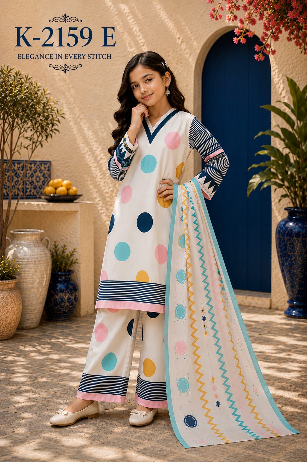 K 2159 The Wonder Woman Mal Satin Girls Readymade Pant Suits Exporter Ahmedabad