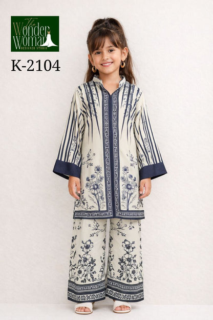 K 3005-1008-3007-2104-2115-3006 The Wonder Woman Mal Satin Girls Co Ord Set Exporter Ahmedabad