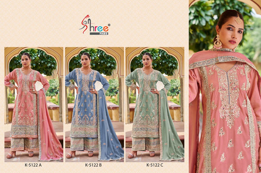 K 5122 Shree Fabs Simmer Pakistani Salwar Suits Wholesaler India