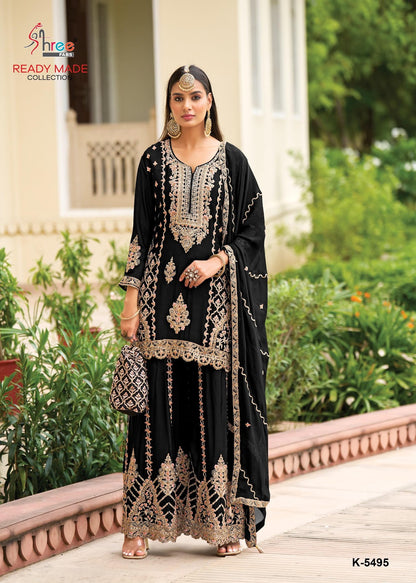 K 5495 Shree Fabs Airtex Pakistani Readymade Suits Exporter India