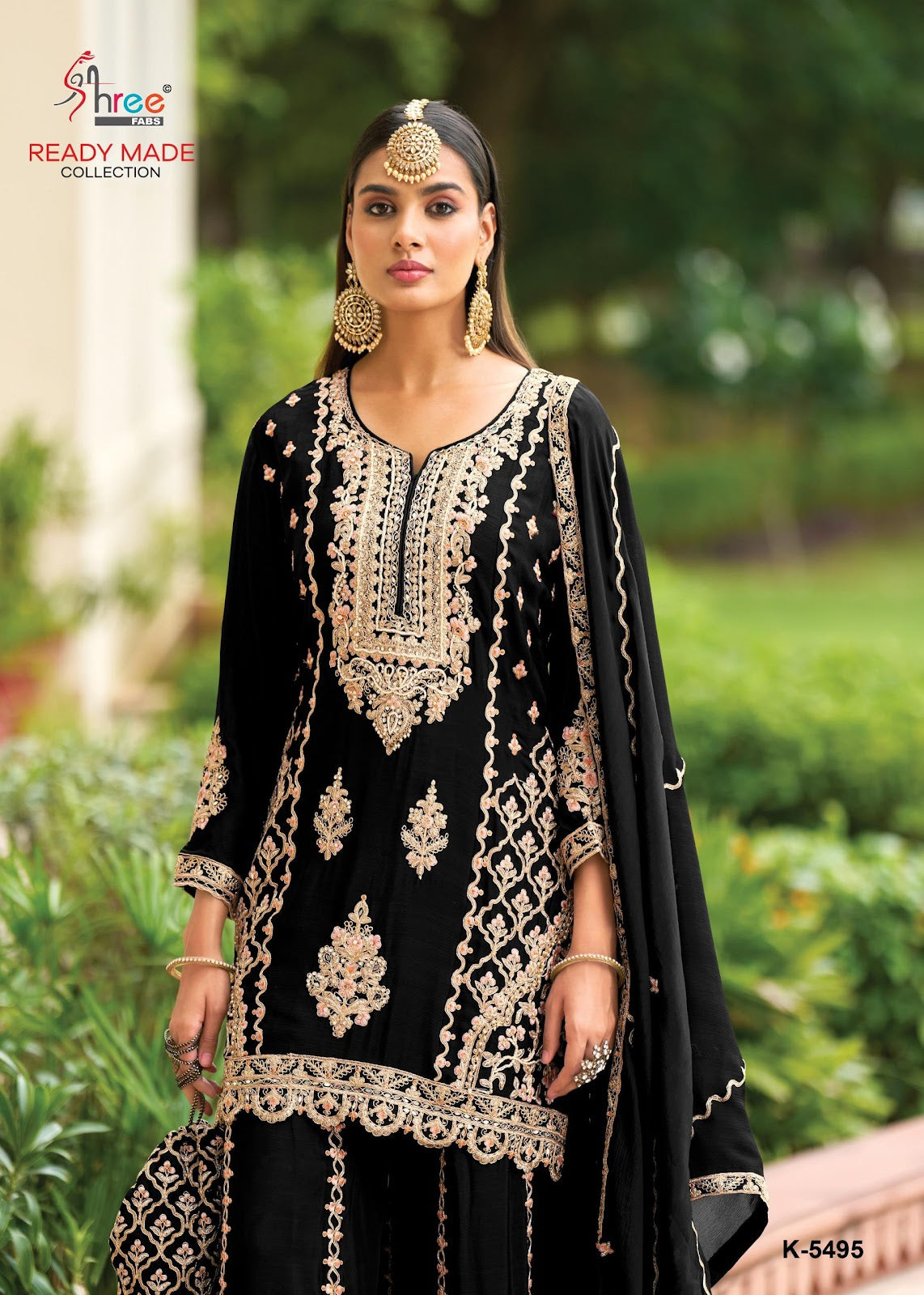 K 5495 Shree Fabs Airtex Pakistani Readymade Suits Exporter India