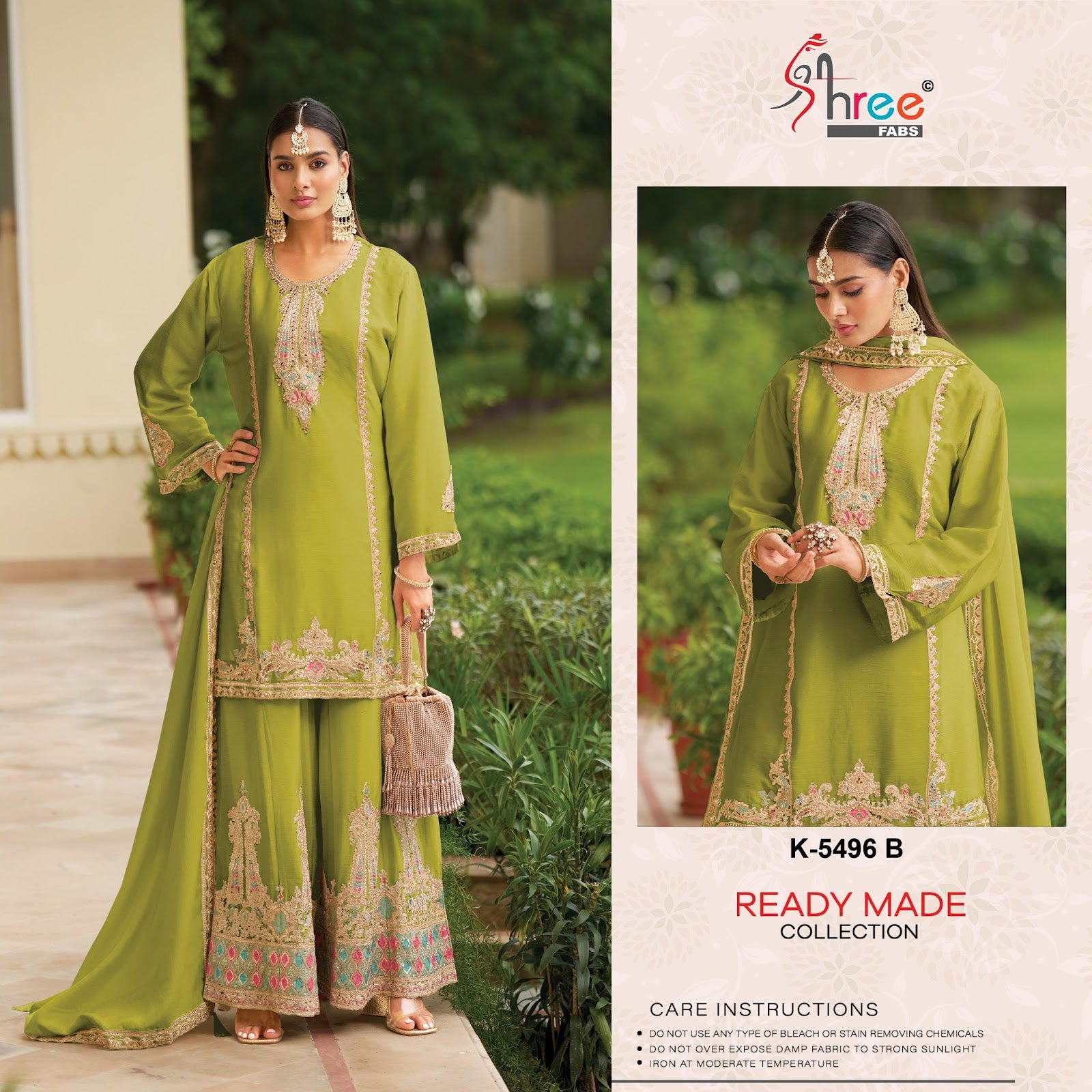K 5496 Shree Fabs Airtex Pakistani Readymade Suits Supplier Gujarat