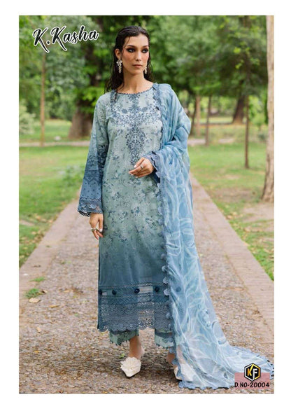 K Kasha Vol 20 Keval Fab Cotton Karachi Readymade Suits Wholesaler Gujarat