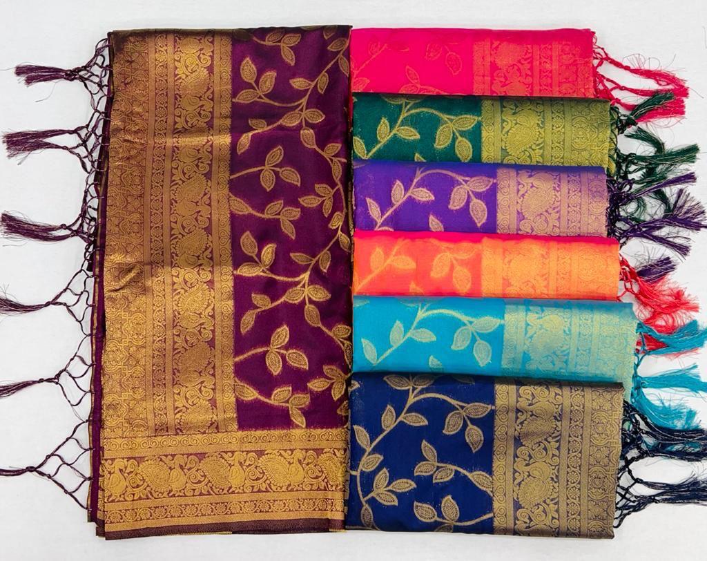 Kaafila Rajtex Chinnon Sarees Exporter