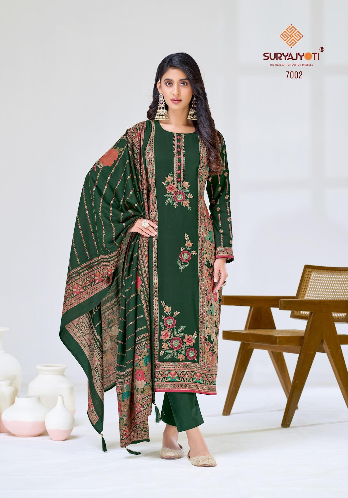 Kaamini Vol 7 Suryajyoti Jaam Satin Pant Style Suits Exporter Ahmedabad