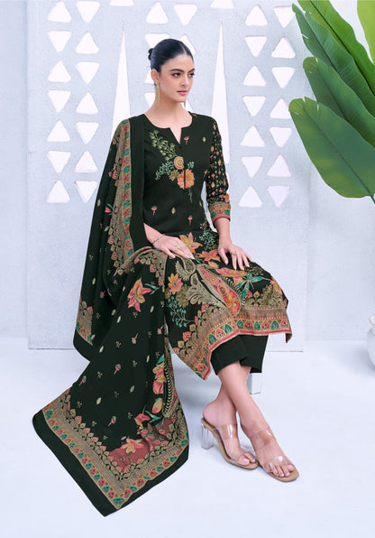 Kaara Advance Vol 5 Suryajyoti Jaam Satin Pant Style Suits Exporter India