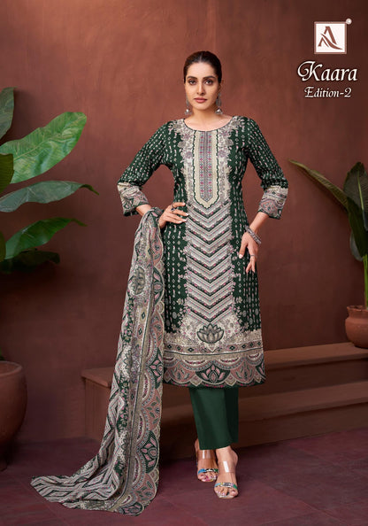 Kaara Edition 2 Alok Pure Zam Karachi Salwar Suits Manufacturer Gujarat