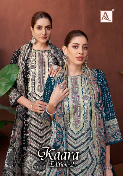 Kaara Edition 2 Alok Pure Zam Karachi Salwar Suits Manufacturer Gujarat