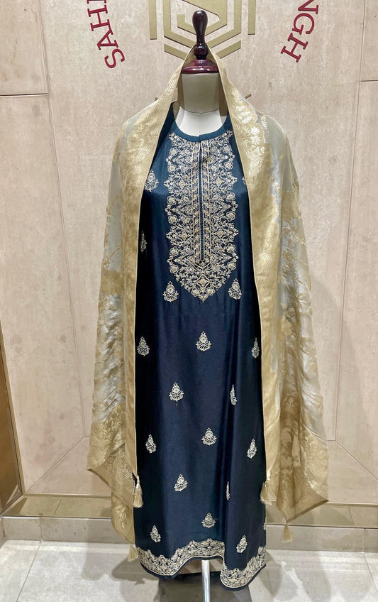 Kaara Naariti Silk Pant Style Suits Supplier India