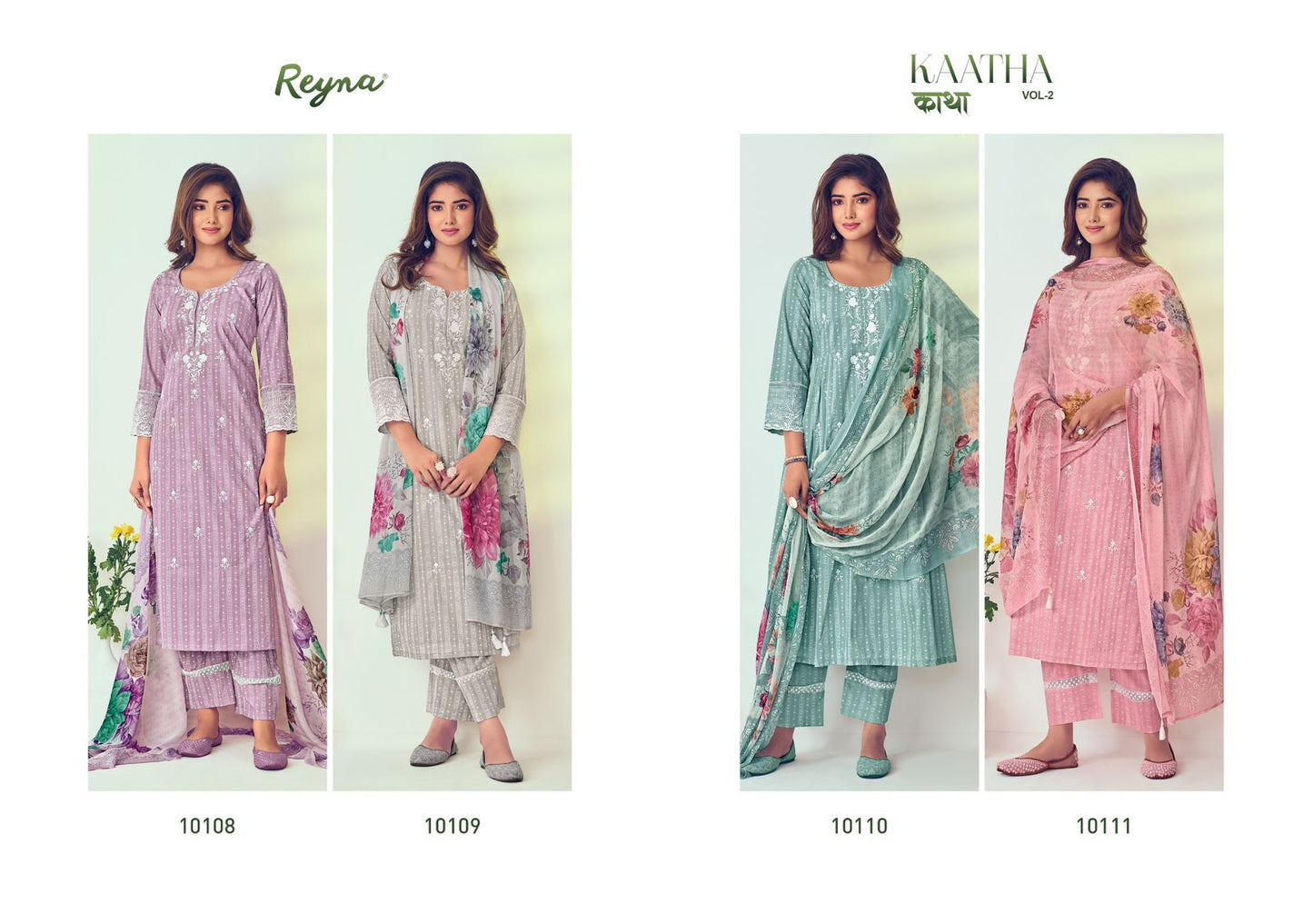 Kaatha Cvol 2 Reyna Cotton Kurti Pant Set Exporter India
