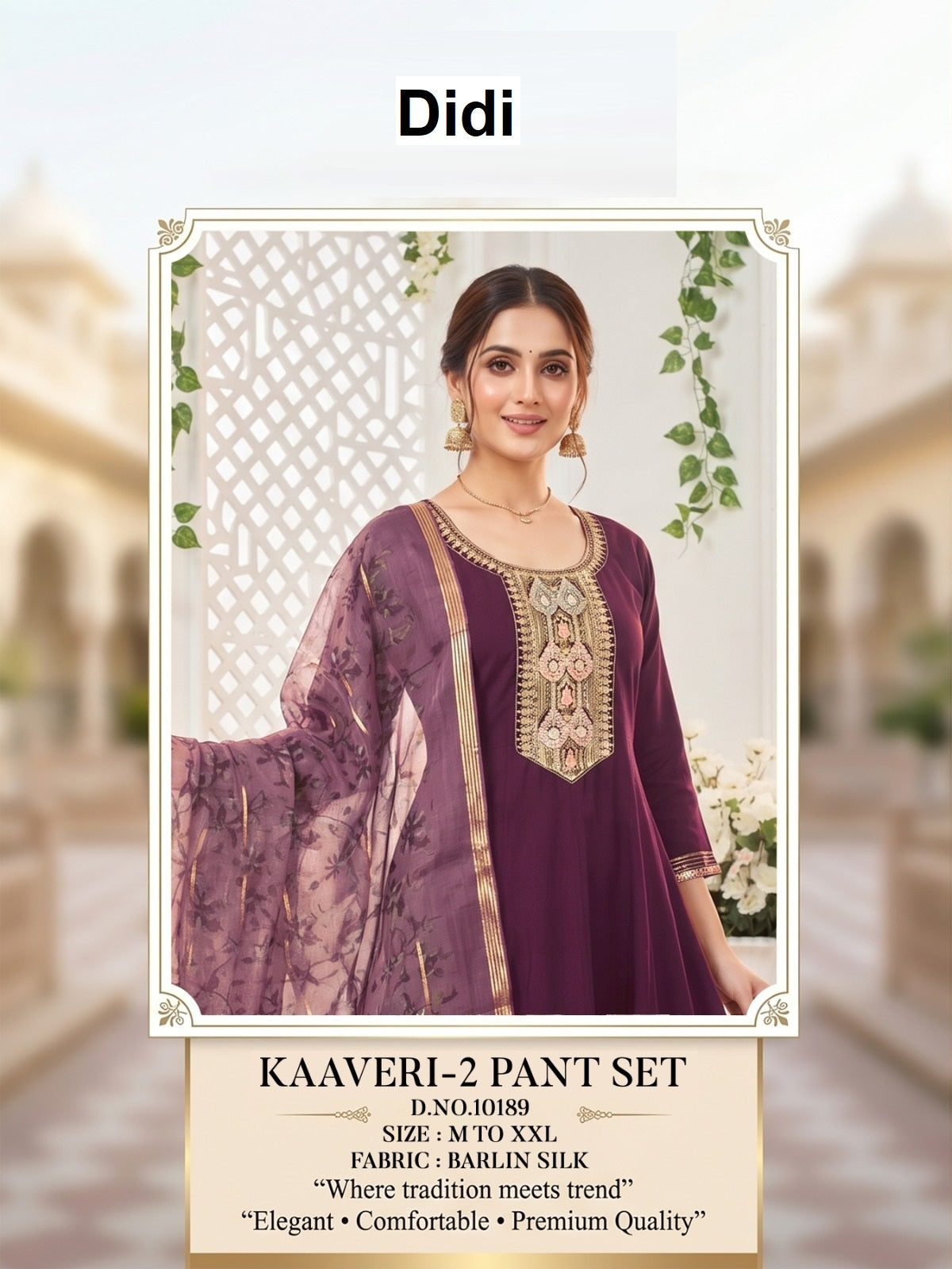 Kaaveri 2 Dn 10189 Didi Berlin Silk Readymade Anarkali Suits Manufacturer India