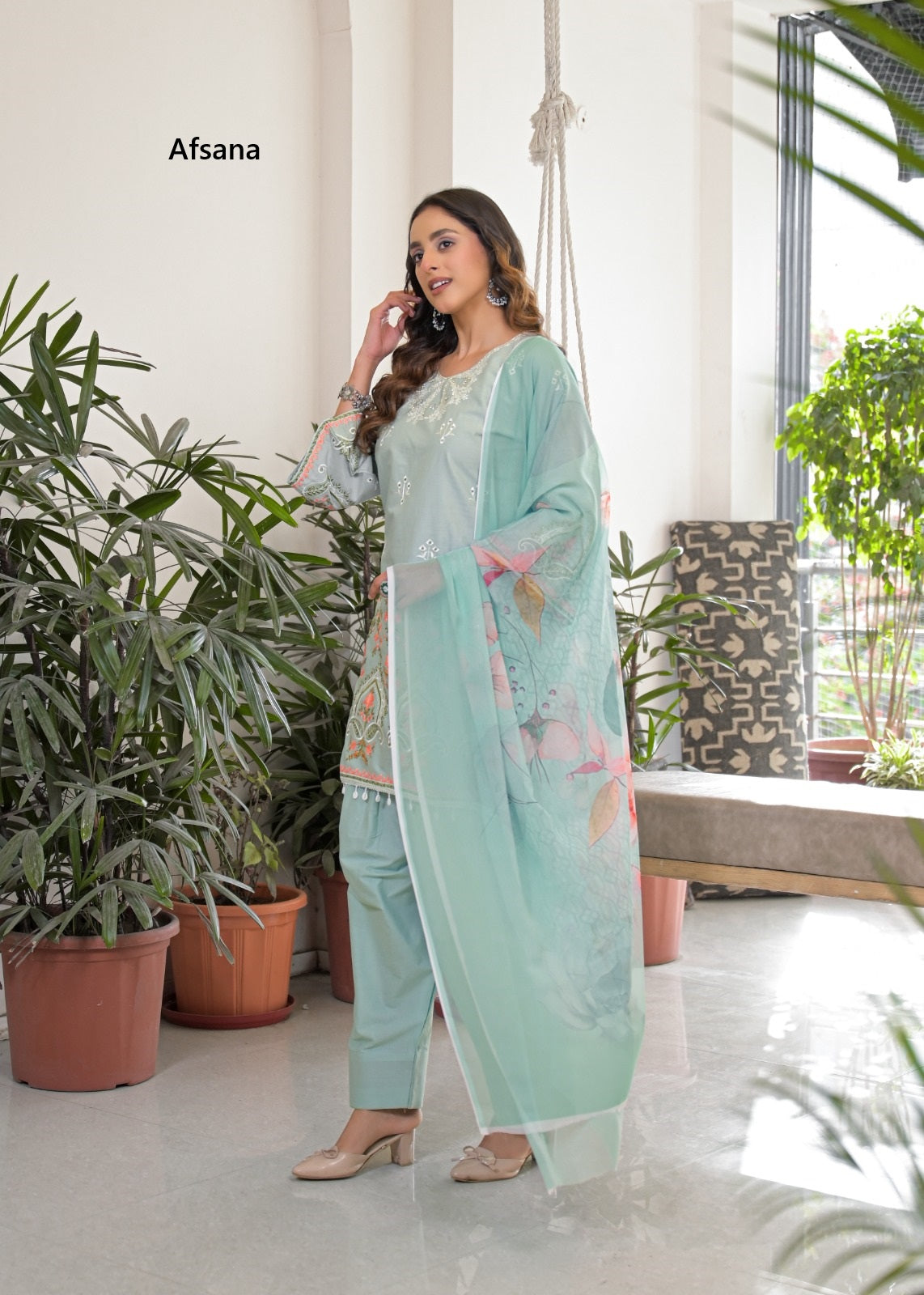 Kaavya Farshi Afsana Cotton Pakistani Readymade Suits Supplier Gujarat