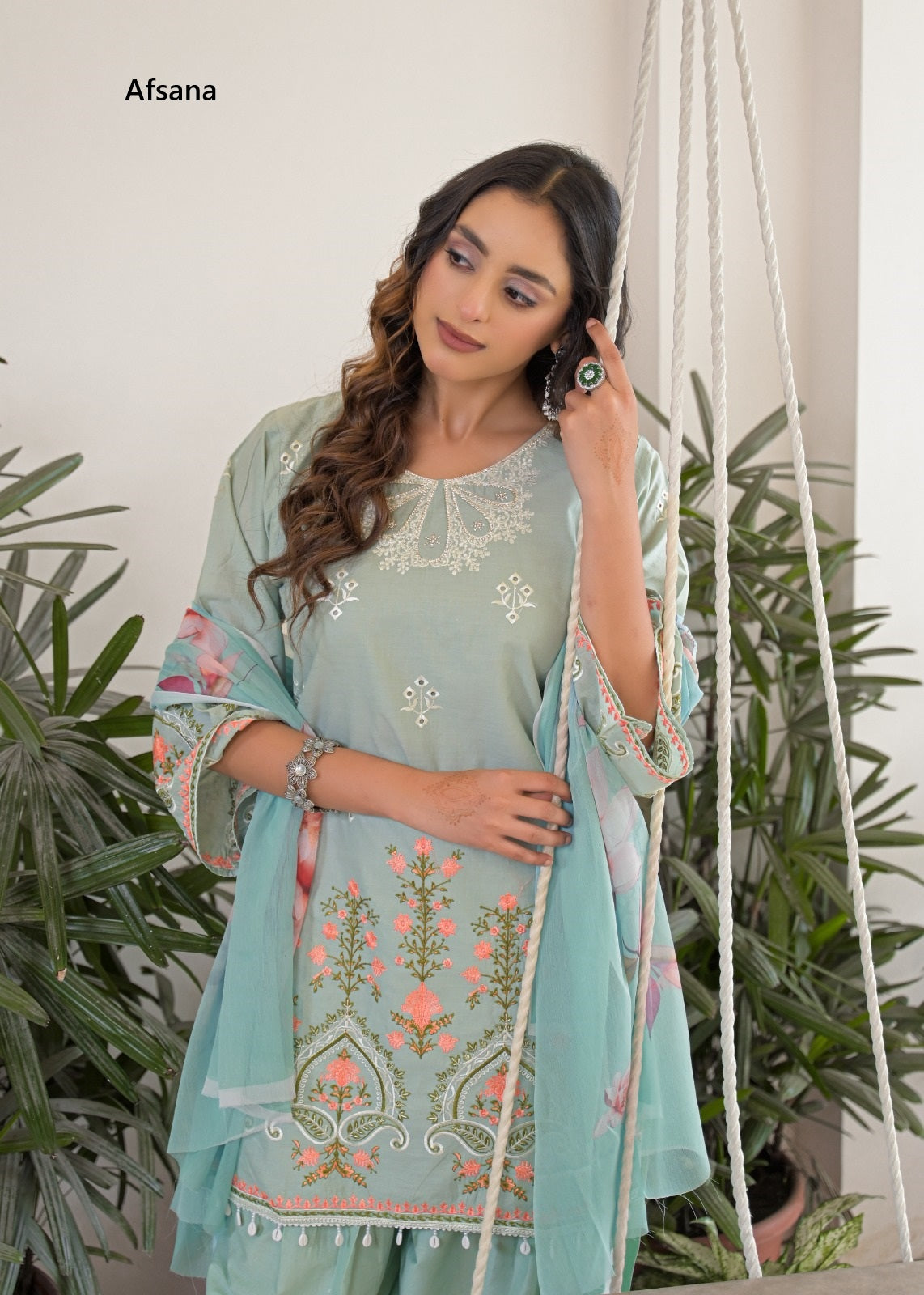 Kaavya Farshi Afsana Cotton Pakistani Readymade Suits Supplier Gujarat