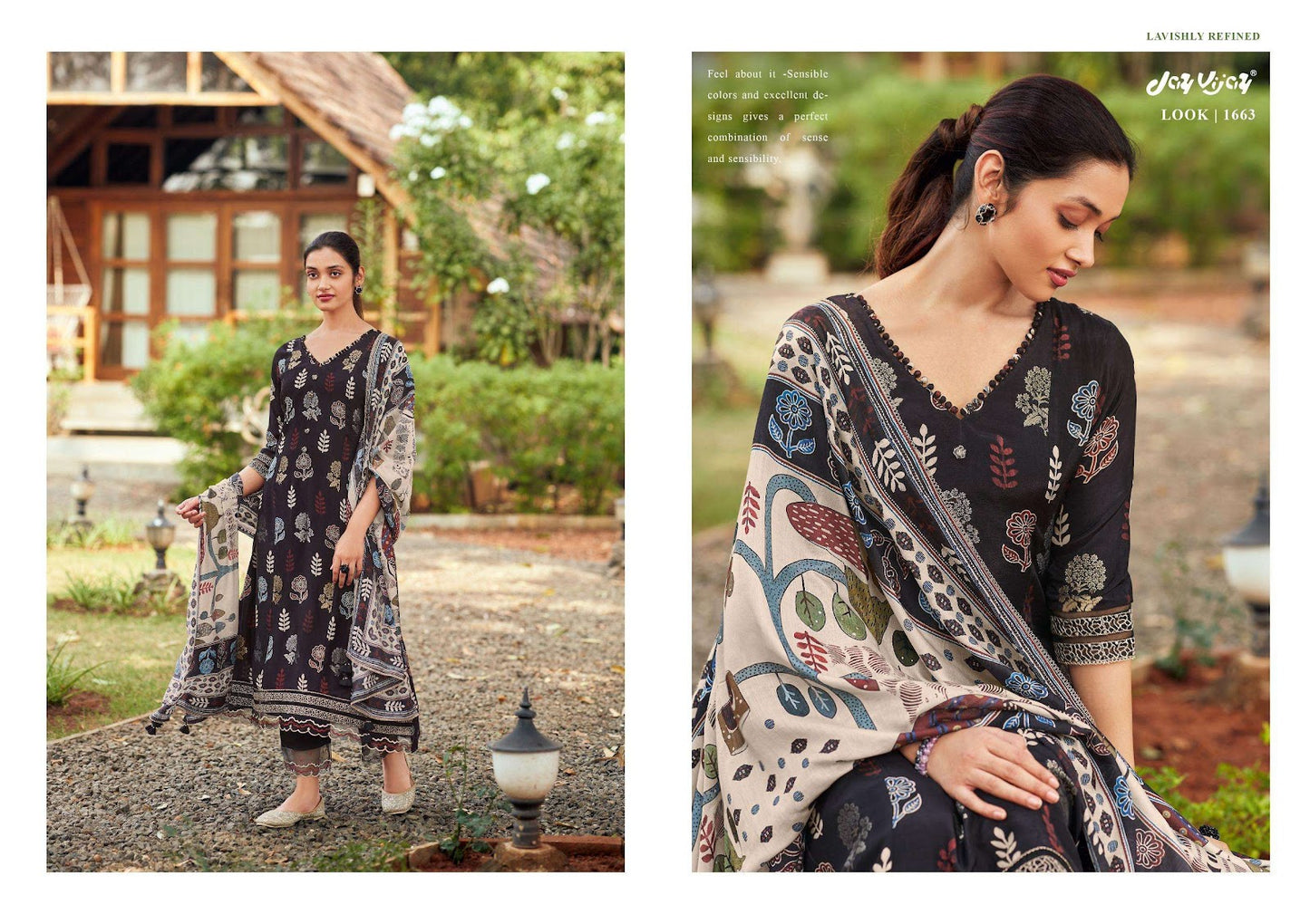 Kabeera Jay Vijay Pure Muslin Pant Style Suits Wholesale