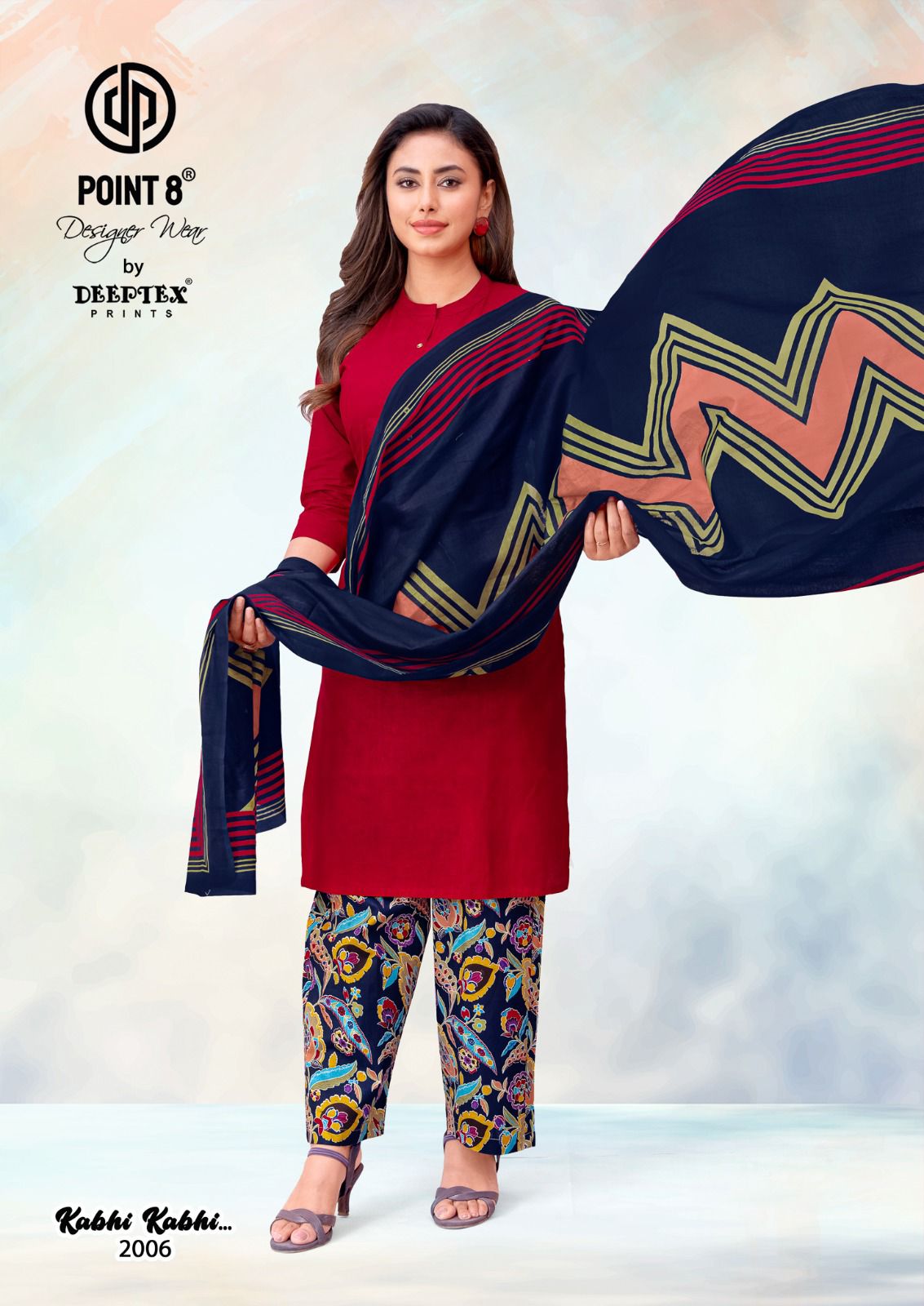 Kabhi Kabhi Vol 2 Point 8 Deeptex Prints Readymade Cotton Pant Suits Wholesaler India