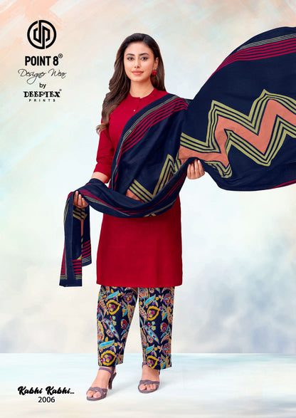 Kabhi Kabhi Vol 2 Point 8 Deeptex Prints Readymade Cotton Pant Suits Wholesaler India